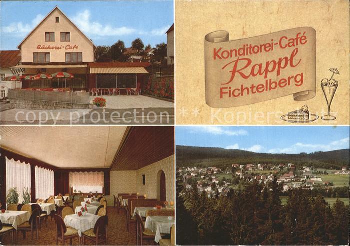 Fichtelberg Bayreuth Konditorei-Cafe Rappl