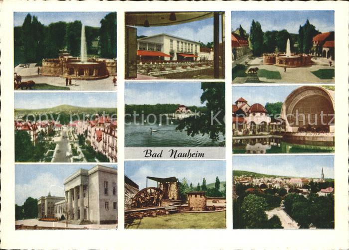 Bad Nauheim Brunnen Konzertbuehne Gebaeude