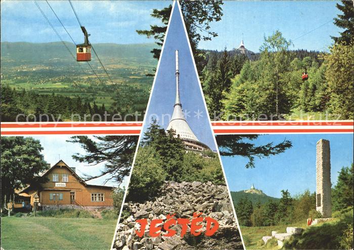 Jested Liberec Jested Plane Jestedem chata Pomatnik