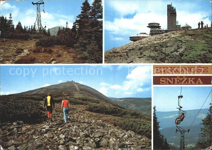Pec pod Snezkou Snezka hora Krkonos Sesselbahn