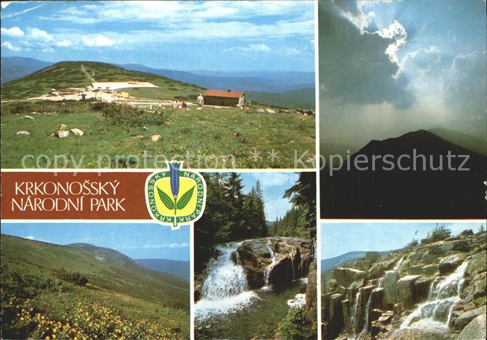 Krkonose Krkonossky Narodni Park Vodopad Pancice Kuklik horsky