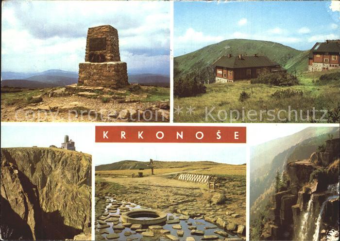 Snezka Schneekoppe Vodopad Pancice Hancova mohyla