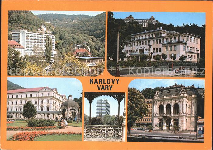 Karlovy Vary Ortsansichten