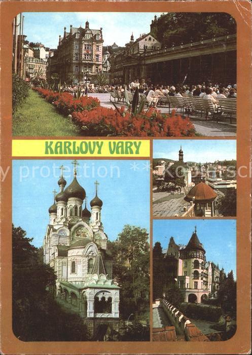 Karlovy Vary Kolonada Rusky kostel
