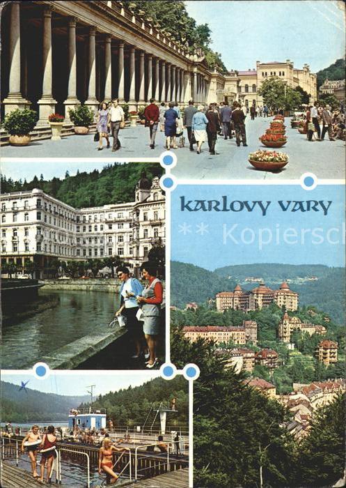 Karlovy Vary Kolonada ceskoslovensko sovetskeho pratelstvi Koupaliste Brezova