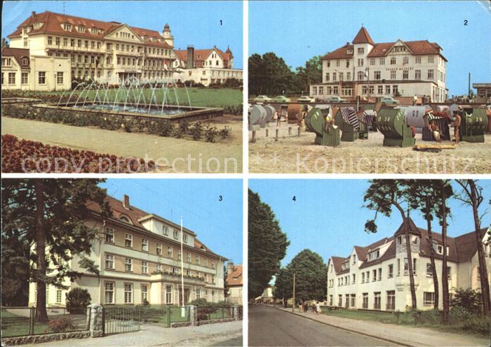 Kuehlungsborn Ostseebad Erholungsheim Georgi Dimitroff Jochen Weigert