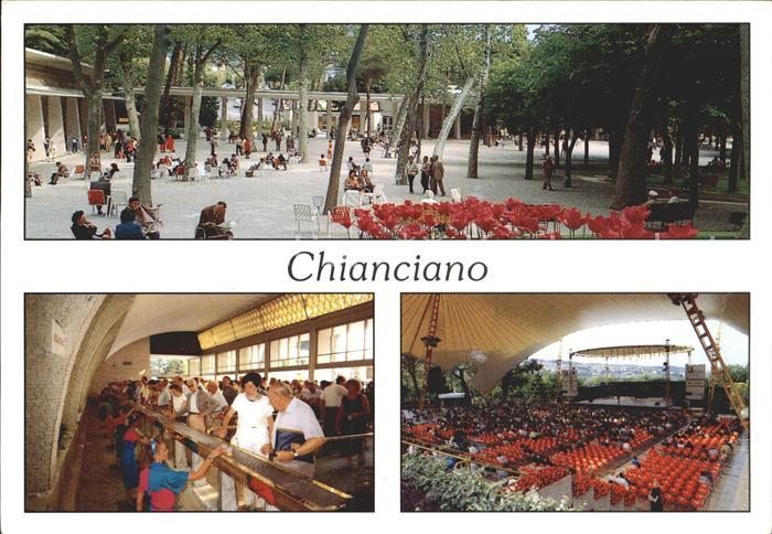 Chianciano Terme Sorgente Acquasanta Parco Salone di Mescita