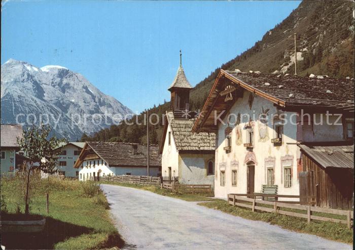 Leutasch Obergasse Hoehe Muende