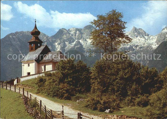 Au Lofer Antonius-Kapelle Loferer Steinberge