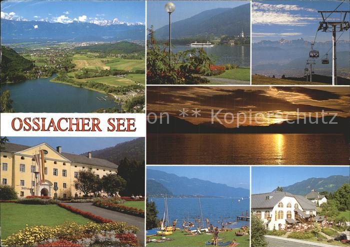 Ossiach Julische Alpen Schiffahrt Gerlitzen