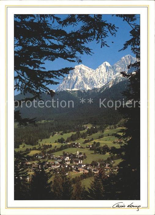Ramsau Dachstein Steiermark Ortsansicht