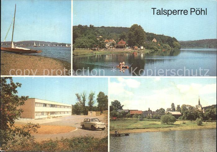 Poehl Vogtland Talsperre Bootsliegeplatz Segelregatta