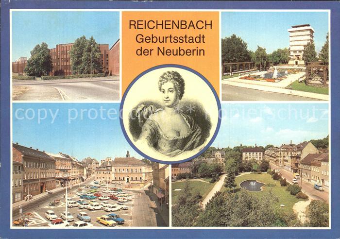 Reichenbach Vogtland Neuberin Wasserturm Markt