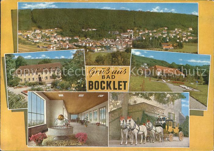 Bad Bocklet Kutsche Kurhaus