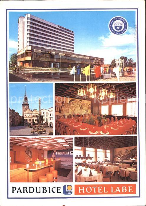 Pardubice Pardubitz Interhotel Krlonose Hotel Labe