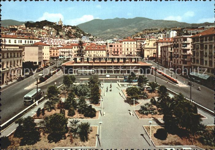 San Remo Stazione autopullman e citta vecchia