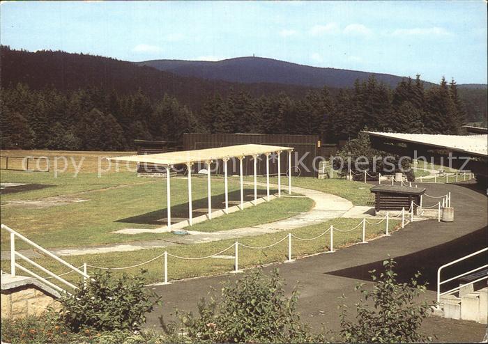 Suhl Thueringer Wald Schiessportanlage auf dem Friedberg