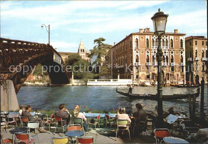 Venezia Venedig Grosser Kanal Akademie-Bruecke