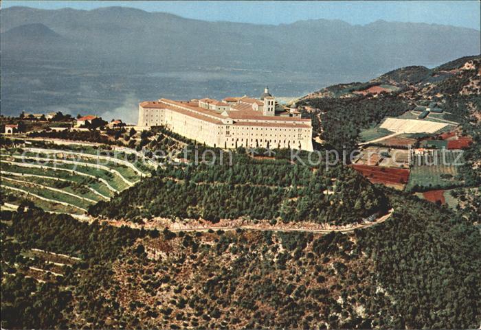 Montecassino Abtei Fliegeraufnahme