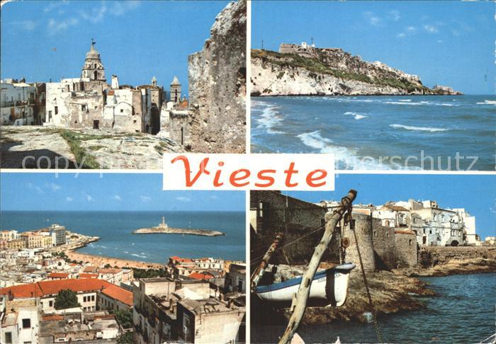 Vieste Foggia Stadtansicht