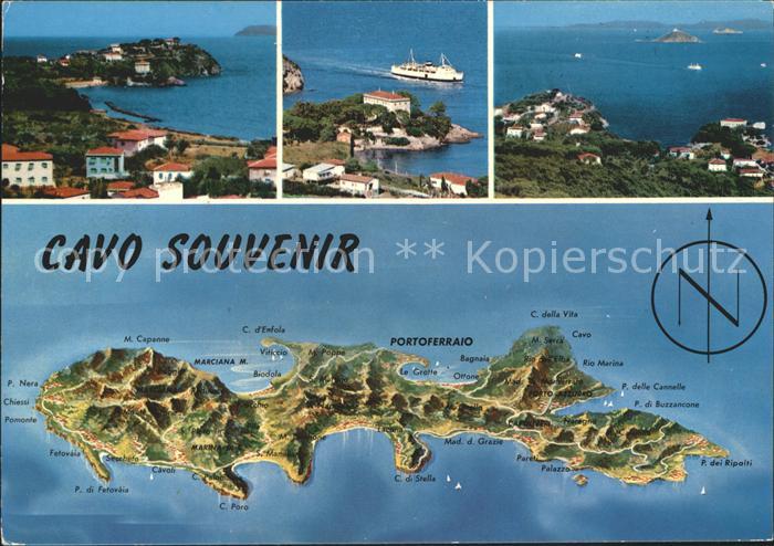Cavo Isola d Elba Inselansicht