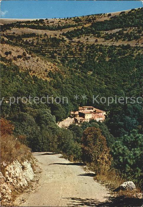 Assisi Umbria Einsiedelei des heiligen Franziskus Carceri
