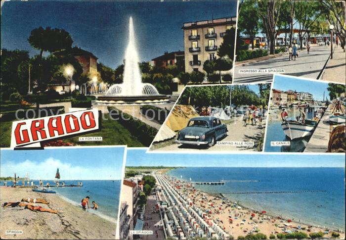 Grado Gorizia Strand la Fontana Camping alle Rose