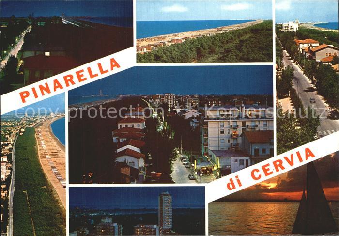 Cervia Strand Stadtansicht