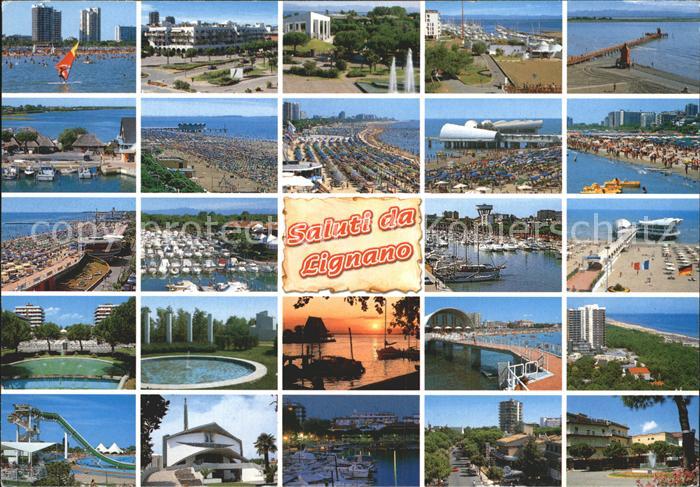 Lignano Strand Hafen