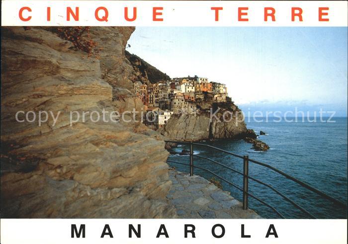 Manarola Panorama dalla passegiatta a mare