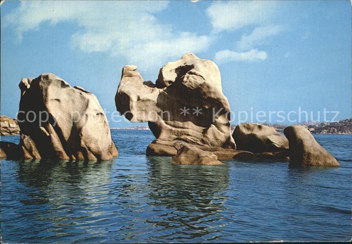Palau Sardegna Kreidefelsen von Bulldog