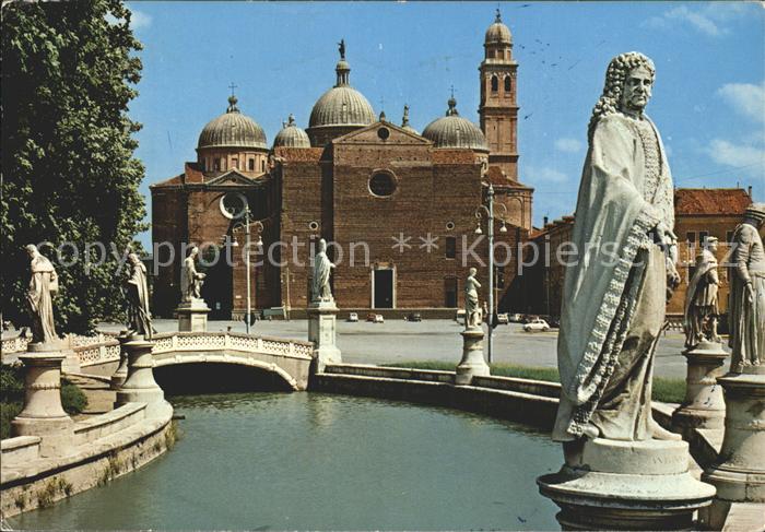 Padova Prato della Valle und Sankt Giustinasdomkirche