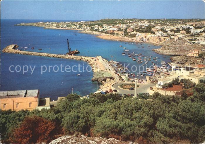 San Maria di Leuca Blick auf den Hafen