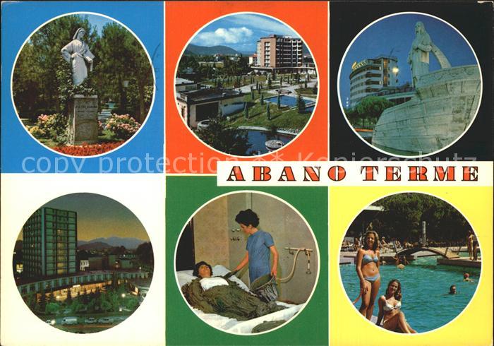 Abano Terme Monument Brunnen Moorbaad