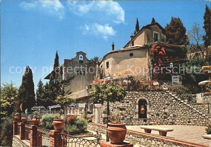 Taormina Sizilien Stadtansicht