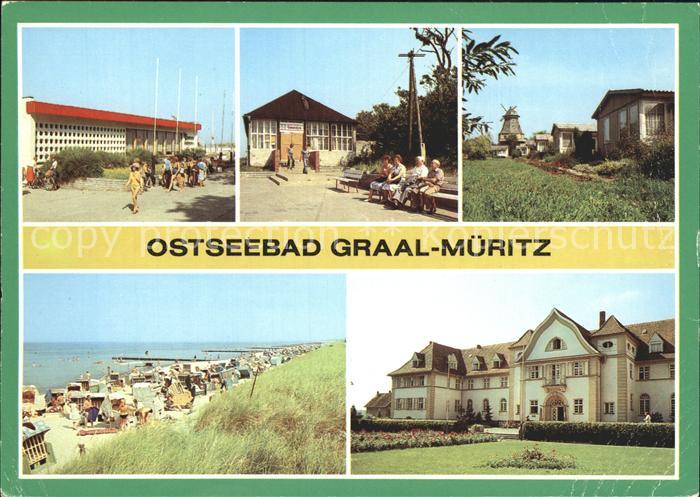 Graal-Mueritz Ostseebad Promenade Strand Kurhaus
