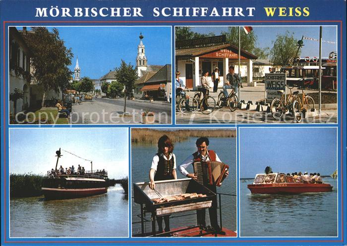 Moerbisch See Schiffahrt Weiss