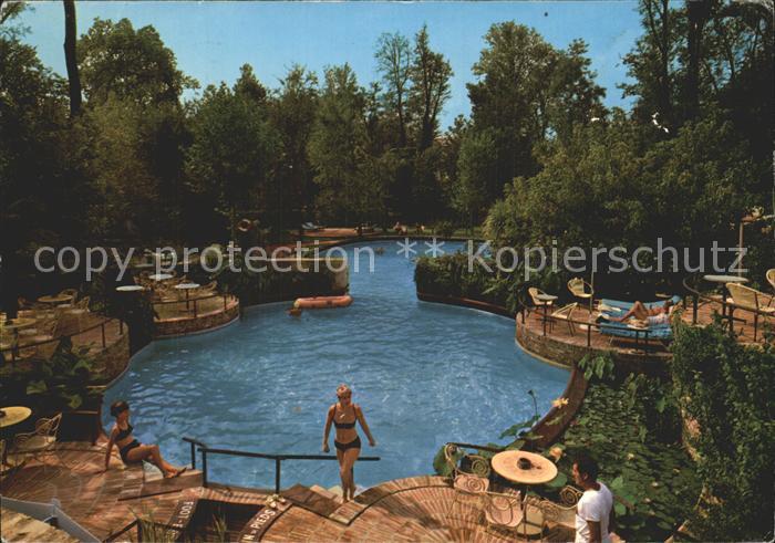 Abano Terme Grand Hotel Royal Orologio Thermalbad