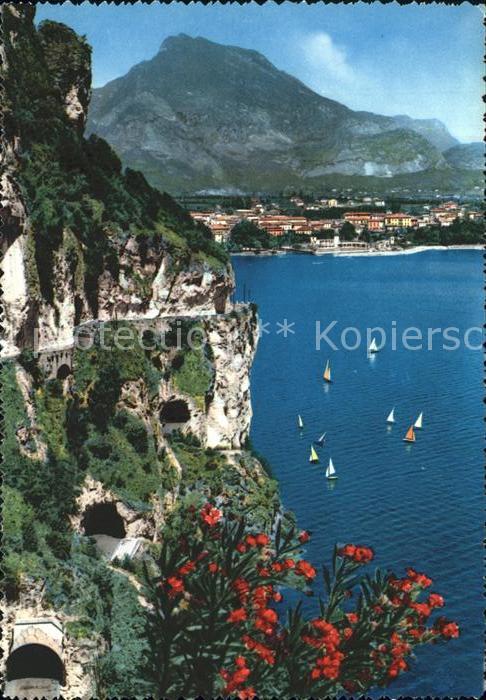 Riva del Garda See Gardastrasse Ponalestrasse