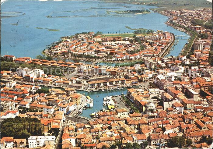 Grado Gorizia Luftbild Insel