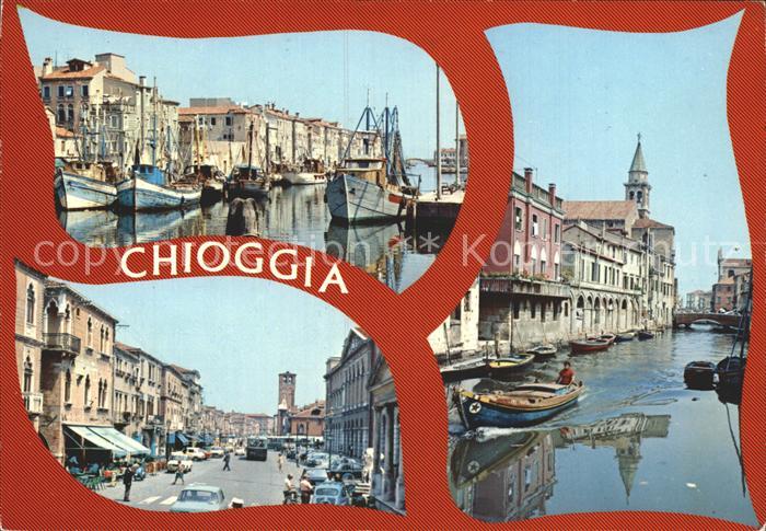 Chioggia Venetien Bootsanlegestelle