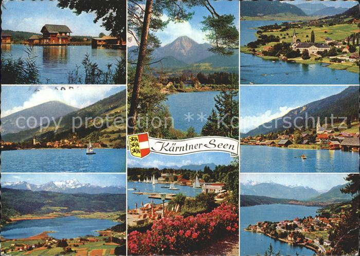 Kaernten Klopeiner See Faakersee Millstaettersee Stift Ossiach Weissensee