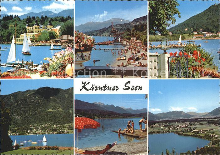Kaernten Seen Woerther Millstaetter Klopeiner Faaker Pressegger Ossiacher