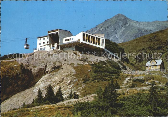 Kaernten Ankogelbahn Mittelestation Hoehenrestaurand Hochalmblick
