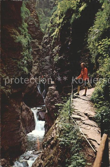 Flattach Moelltal Raggaschlucht