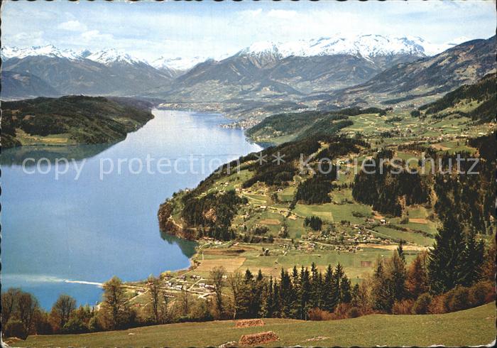 Millstaettersee Hohe Tauern Panorama