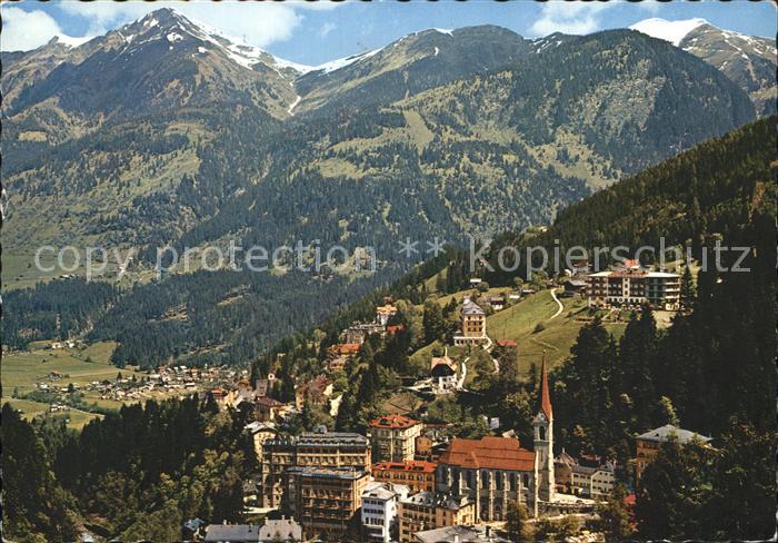 Badgastein Ortsansicht Gamskarkogel Pfarrkirche