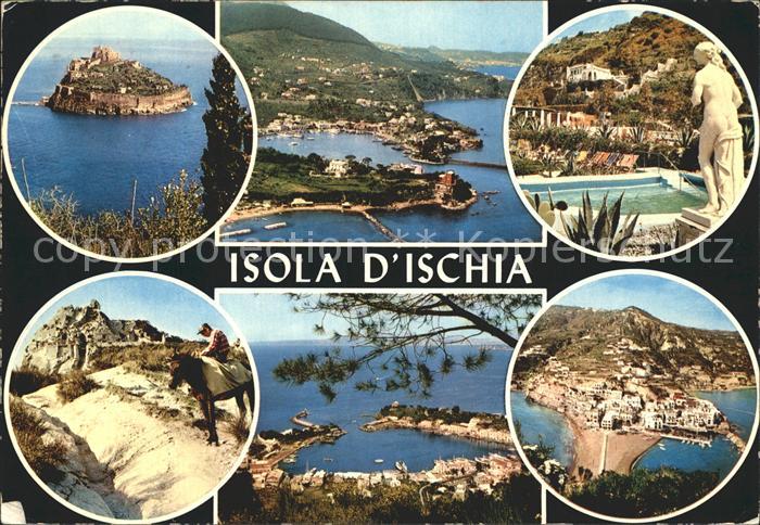 Isola d Ischia Ortsansichten