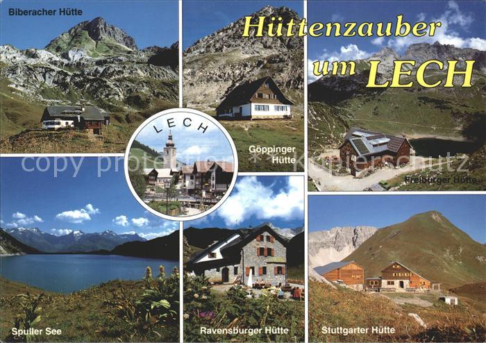 Lech Vorarlberg Biberacher Goeppinger Stuttgarter Ravensburger Huette Spuller Se