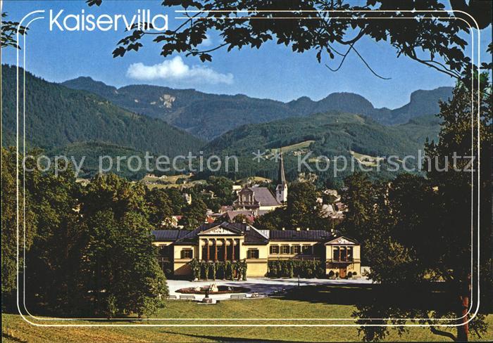 Bad Ischl Salzkammergut Kaiservilla Park